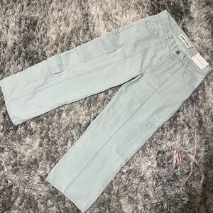 Sandy Liang Cargeaux Jeans in Light Blue